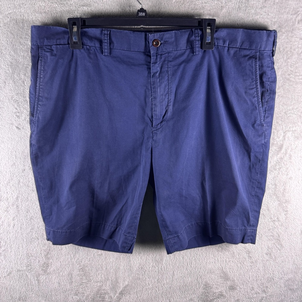 Polo Ralph Lauren Shorts Mens 40 Blue Classic Fit Chino 10" Inseam Cotton